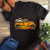 Funny Pug Pumpkin Car Halloween Gift Dog Lovers T-Shirt - Dreameris