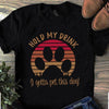Vintage Hold My Drink I Gotta Pet This Dog Gift Dog Lovers T-shirt - Dreameris