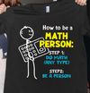 How To Be A Math Person Gift Standard/Premium T-Shirt - Dreameris