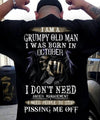 I Am A Grumpy Old Man I Was Born In October Standard Men T-shirt - Dreameris