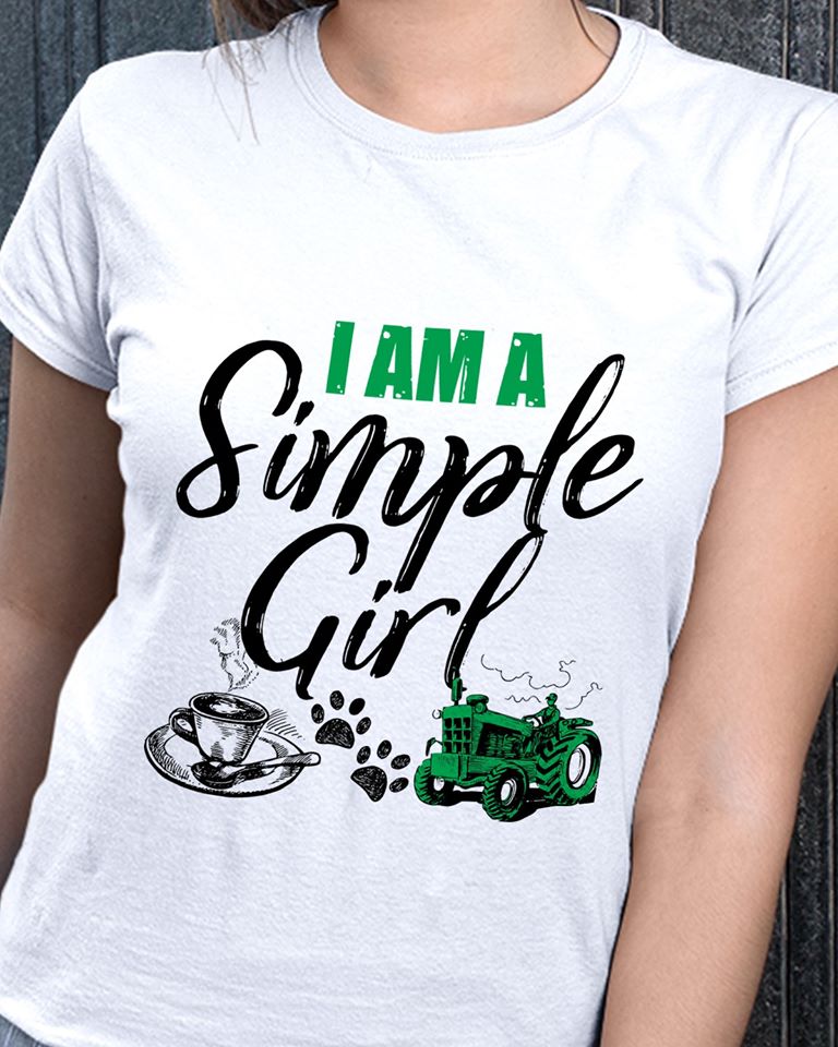 Simple girl t store shirt