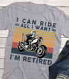 I Can Ride All I Want I'm Retired Standard Men T-shirt - Dreameris