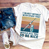 I Inject Myself With Stuff That Would Kill You So Be Nice Standard Men T-Shirt - Dreameris