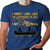 I Might Look Like I'm Listening To You But In My Head I Am Fishing Standard Men T-Shirt - Dreameris