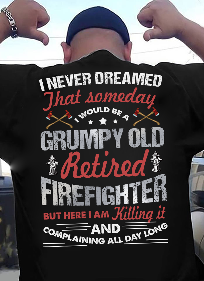 retired firefighter shirt