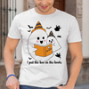 I Put The Boo In The Books Halloween Gift Men Women Book Lovers T shirt - Dreameris