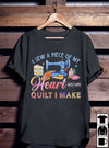 I Sew A Piece Of My Heart Into Every Quilt I Make Standard Men T-shirt - Dreameris