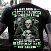 I Was Born In October My Scars Tell A Story They Are A Reminder Of Times When Life Tried To Break Me But Failed Funny Birthday Standard/Premium T-Shirt Hoodie - Dreameris