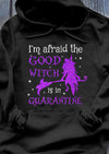 I'm Afraid The Good Witch Is In Quarantine Gift Standard Hoodie - Dreameris