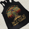 I'm Mostly Peace Love And Light And A Little Go F Yourself Premium Women's Tank - Dreameris