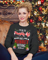 I'm On The Naughty List And I Regret Nothing Redhead Gift For Christmas Standard Crew Neck Sweatshirt - Dreameris