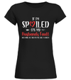 If I'm Spoiled It's My Husband's Fault Because He Treats Me Like A Queen Standard Women's T-shirt - Dreameris