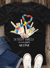In This Family No One Fights Alone Family Love Standard Men T-shirt - Dreameris