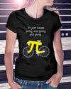 It Just Keeps Going And Going Pi Math Gift Standard/Premium T-Shirt - Dreameris