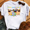 It's Ok To Be Different Cute Pug Gift Dog Lovers T-Shirt - Dreameris