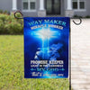 Jesus Way Maker Miracle Worker Promise Keeper That Is Who You Are Lion Garden Flag/House Flag/Yard Sign - Dreameris