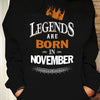Legends Are Born In November Gift Standard Hoodie - Dreameris