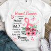 Love Life Hate The Disease And Fight Breast Cancer Awareness Month Gift October We Wear Pink Shirt Standard/Premium T-Shirt Hoodie Top Selling