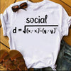 Math Social Gift Standard/Premium T-Shirt - Dreameris