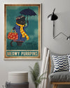 Meowy Purrpins Black Cat Poster/Matte Canvas - Dreameris