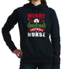 Merry Christmas Retired Nurse Reindeer Snowflake Christmas Retirement Gift - Dreameris