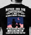 Mother And Son Not Always Eye To Eye But Always Heart To Heart Gift Standard/Premium T-Shirt - Dreameris