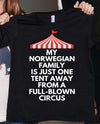 My Norwegian Family Is Just One Tent Away From A Full-Brown Circus Standard Men T-shirt - Dreameris