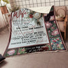 My Wife Protea You Are The Love Of My Life Gift From Husband Fleece Blanket-Sherpa Blanket - Dreameris