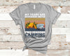 My Years Are Divided Into Two Seasons Camping And Waiting Camping Gift Classic T-shirt - Dreameris