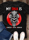 Native Skull My Dna Is Definitely Native American Standard Men T-shirt - Dreameris
