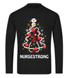 Nurse Strong Gift For Nurse Christmas Covid Standard Crew Neck Sweatshirt - Dreameris