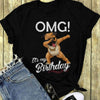 OMG It's My Birthday Dabbing Funny Pug Dab Dance Gift Dog Lovers T-shirt - Dreameris