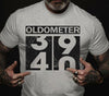 Oldometer 39 To 40 Years Old Birthday Gifts Standard Men T-shirt - Dreameris