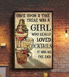 Once Upon A Time There Was A Girl Who Really Loved Cocktails Poster - Dreameris