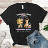 Once upon a time I picked up a Chihuahua puppy cute dog flower Gift T-shirt - Dreameris