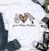 Peace Love Native America Heart For Lovers Cotton T-shirt - Dreameris