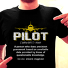 Pilot Definition Gift Standard/Premium T-Shirt - Dreameris