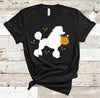 Poodle Pumpkin Halloween Gift Dog Lovers T-Shirt - Dreameris