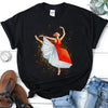 Princess Book Ballet Shirt Book Gift Ballet Lovers Bookaholic T shirt - Dreameris