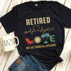Retired Nurse Not My Problem Anymore Heart Pulse Retirement Gift - Dreameris