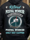 Retired Postal Worker Just Like A Regular Ony Happier Retire Retirement Gift - Dreameris
