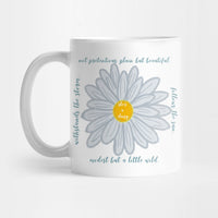 She Is Daisy Gift For Daisy Lovers White Mug - Dreameris