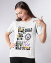 She's A Wild Child Got A Rebel Soul Hippie Girl Gift Standard/Premium T-Shirt - Dreameris