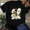 Shin Tzu Dog Daisy Flower Cute dog Gift Dog Lovers Men Women T shirt - Dreameris