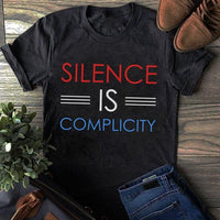 Silence Is Complicity Standard Men T-shirt - Dreameris