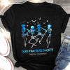 Skeleton Dancing Dead Pancreas Society Diabetes Awareness Gift Standard/Premium T-Shirt - Dreameris