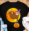 Sloth Pumpkin Candy Halloween Gift Standard/Premium T-Shirt - Dreameris