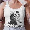 Tattoo Artist Cats & Tats Premium Women's Tank - Dreameris