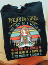 Taurus Girl April The Soul Of A Witch Retro Vintage Birthday Gift Standard/Premium T-Shirt Hoodie - Dreameris