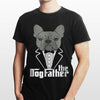 The Dog Father Bulldog Gift Dog Lovers Cotton T-Shirt - Dreameris